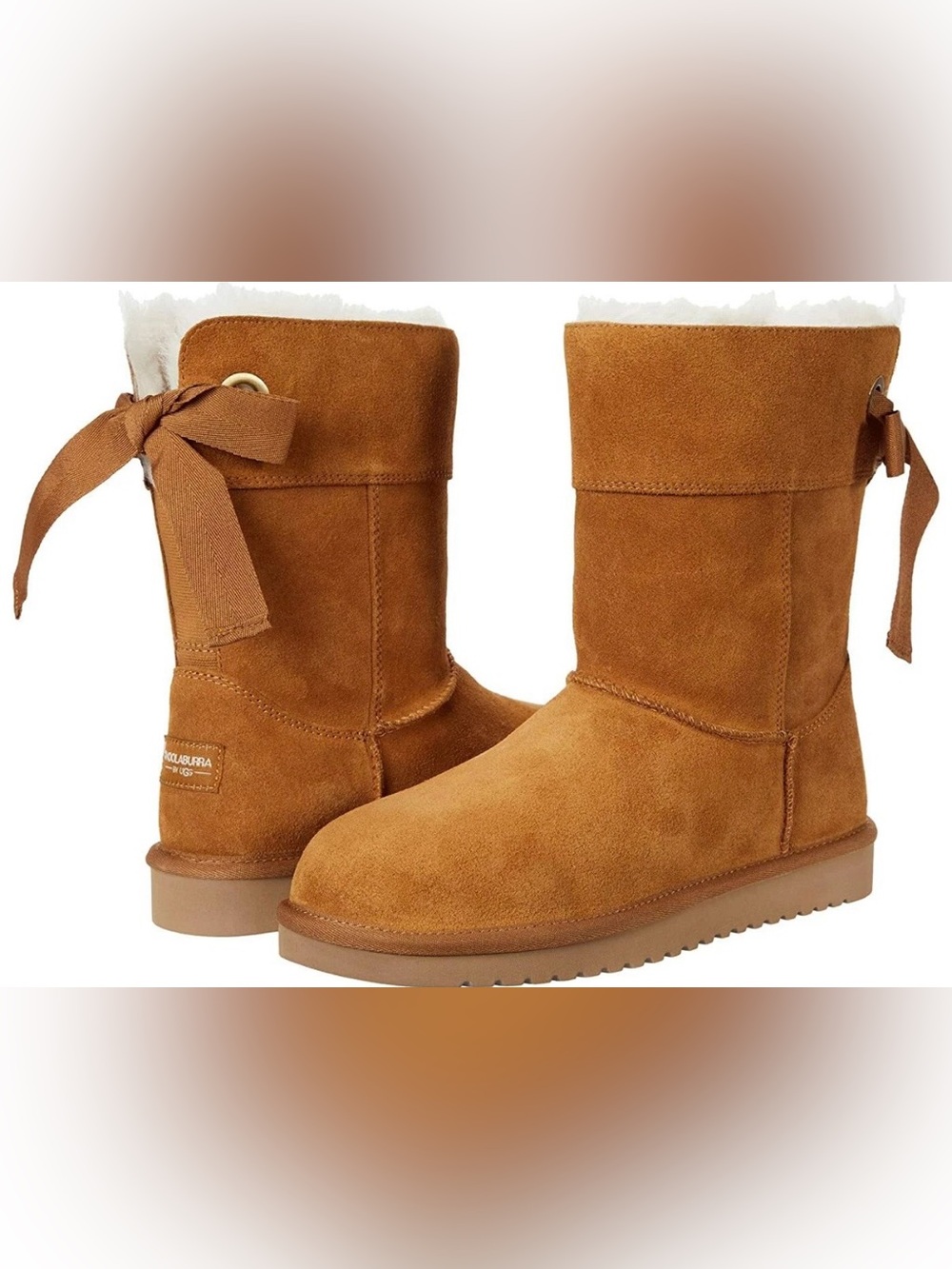Koolaburra by Ugg Andrah Short Boot- Chestnut- Women’s size 8